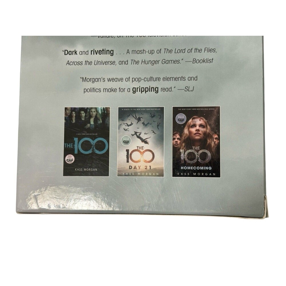 The 100 Boxed Set by Kass Morgan: The 100, Day 21 & Homecoming 3 Books / Used - Picture 5 of 6